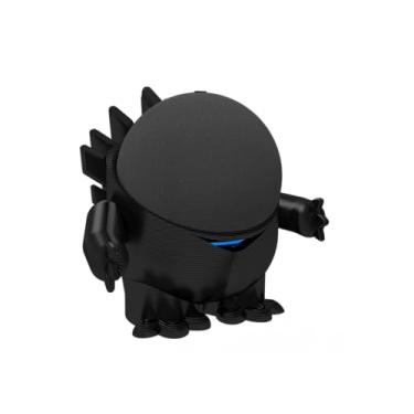 Imagem de Splin Suporte de Mesa compatível com Echo Dot 4 ou 5 modelo Dino Baby Echosaurus (preto)