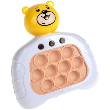Imagem de Jogo Pop Genial Eletrônico Infantil, com Luzes e Sons, Jogo de Memória com Personagem (URSO)