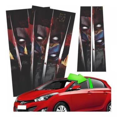 Imagem de Adesivo Personalizado Para Coluna Porta Carro Decorativo 12 - Resitank