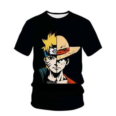 Imagem de Camisa Naruto Breeze para meninos  Camiseta infantil Sakura, Kakashi e