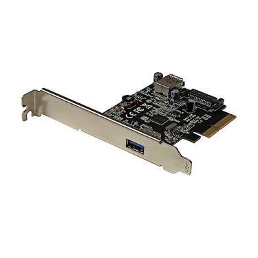 Imagem de StarTech. com 2 portas USB 3.1 (10 Gbps) cartão - USB-A 1 x externo 1 x interno - PCIe USB 3.1 com tipo A - PCI Express (PEXUSB311EI)