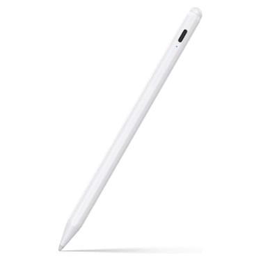 Imagem de Caneta Touch Stylus Digital Capacitiva de Alta Sensibilidade Ponta Fina 1.5mm Bateria Recarregável Compátivel com iOS Universal Premium