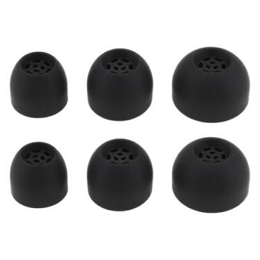 Imagem de eMagTech 3 pares de pontas auriculares de espuma viscoelástica compatíveis com Sennheiser IE900 IE800S calibre de saída 4,5-5,5 mm