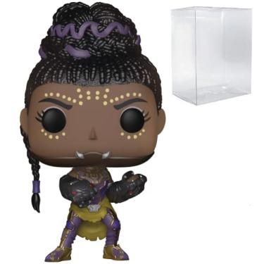 Imagem de POP Marvel: Black Panther - Shuri Funko Pop! Vinyl Figure (Bundled with Compatible Pop Box Protector Case) Multicolor 3.75 inches