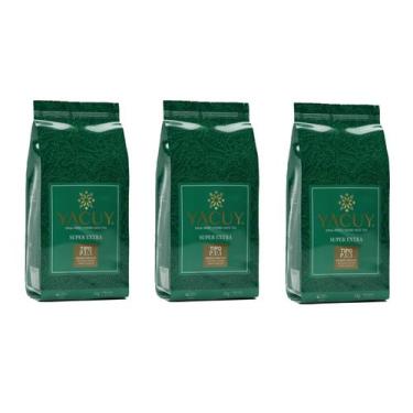 Imagem de Kit 3 Erva Mate Padrão Uruguaio Yacuy 1kg