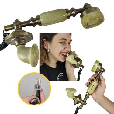 Imagem de Gancho Monofone Telefone Fixo Rj11 Vintage