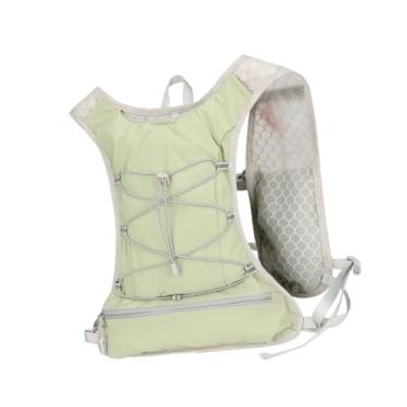 Imagem de Deevoka Colete de corrida, mochila de hidratação, bolsa esportiva respirável, mochila de hidratação para corrida, ciclismo, acampamento e escalada, Verde