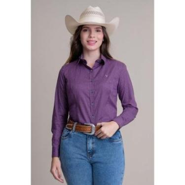Imagem de CAMISA FEMININA MANGA LONGA TEXAS FARM - CAF132 - XADREZ-Feminino