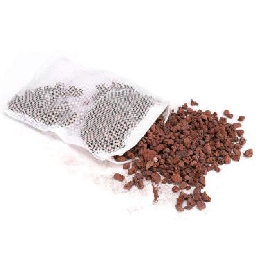 Imagem de Vulcânicas Pedra de Lava para Material de Filtro de Peixe, Paisagem de Cultivo Com Bolsa de Rede, Porosidade Ideal de Filtro de Aquário para Estabilização