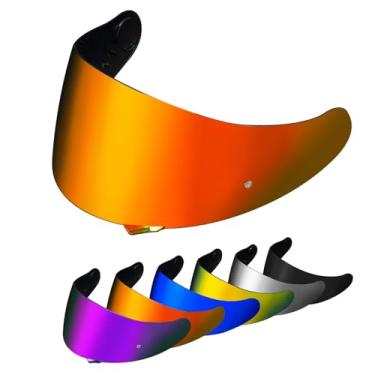 Imagem de PSLER GT Air 2 Visor - Motorcycle Helmet Tinted Visor UV Protection Face Shield Replacement for GT Air GT Air 2 Neotec-1 CNS-1 TC-5 TC-9,Deep Red