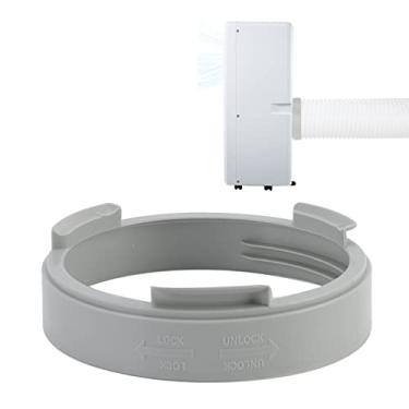 Imagem de Tnfeeon Acoplador portátil de mangueira de exaustão de ar condicionado de 14 cm, conector de tubo de extensão de mangueira AC, acessórios de ar condicionado