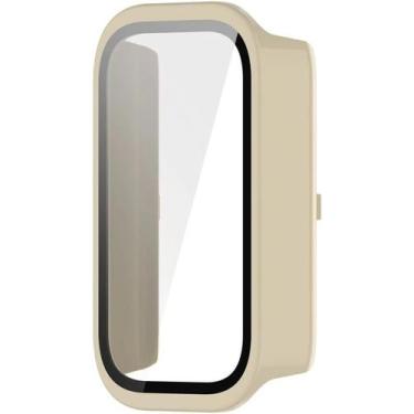 Imagem de Capa Case Bumper de proteção compatível com Redmi Band 3 - NSmart, Beg