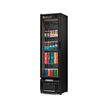 Imagem de Refrigerador Vertical Gelopar GRV-23 LB PR 228LT Bivolt