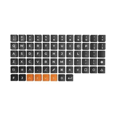 Imagem de Generic Chocfox-Fans Teclas PBT de perfil baixo para teclado mecânico Kailh Chocolate Switch (Alpha KIT)