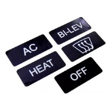 Imagem de Kit Adesivos Ar Condicionado Volkswagen Gol Parati Saveiro - SPTS