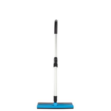 Imagem de Rodo Mágico Limpa Vidro Dupla Face com Cabo Extensor Telescópico 1.2m - Kit Completo com Esponja e Raspador - Ideal para Janelas Altas e Box de Banheiro