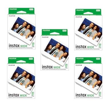 Imagem de Fujifilm Instax Wide Instant Films para Fuji Instax Wide 210 200 100 300, pacote com 5