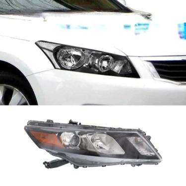 Imagem de Lâmpada de neblina esquerda direita LED luz diurna frontal LED conjunto de farol lâmpada de canto ampla compatível com Accord 2010-2011 (esquerda)