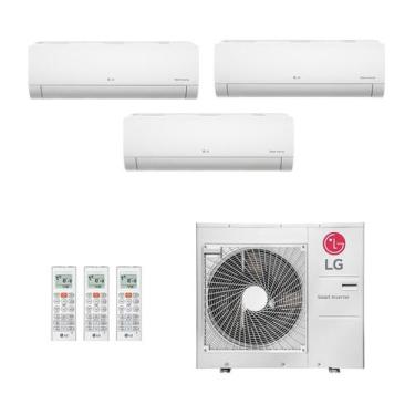Imagem de Ar-Condicionado Multi Split Inverter LG 30.000 (2x Evap HW 9.000 + 1x 