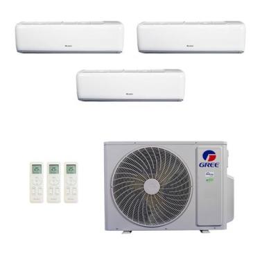 Imagem de Ar-Condicionado Multi Split Inverter Gree 30.000 (2x Evap HW 12.000 + 