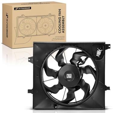 Imagem de A-Premium Conjunto de ventilador de resfriamento do radiador do motor compatível com modelos selecionados Kia - Soul 2010 2011 1.6L