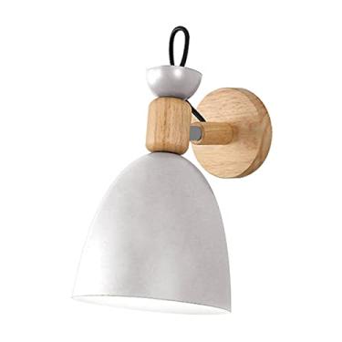 Imagem de WeiLaiKeQi Luminárias de Parede de Fazenda, Luminárias de Parede Ajustáveis, Abajur de Metal Industrial, Iluminação para Casa, Garagem, Armazém, Corredo, BRANCO, Tamanho real