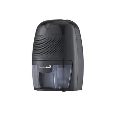 Imagem de Desumidificador de Ar com LED, 600ml, Disponível em Branco e Preto (Preto)