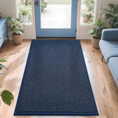 Imagem de COSY HOMEER - Tapete de porta 91,4 cm x 152,4 cm antiderrapante absorvente tapetes de entrada capachos de sujeira tapetes de entrada laváveis tapete de entrada baixa para porta traseira e tapetes de
