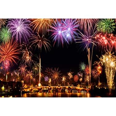 Imagem de Yeele – Fundo de Ano Novo Feliz 2020, noite da cidade, véspera de ano novo, grandioso, fogos de artifício, fundo para fotografia e festa, celebração, banner para meninos, meninas, adultos, fotos, cabine, fotos de vinil, acessórios, estúdio