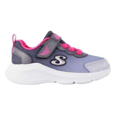 Imagem de Tênis Skechers Sole Swifters Cutie Walk Infantil - Cinza 21-Feminino