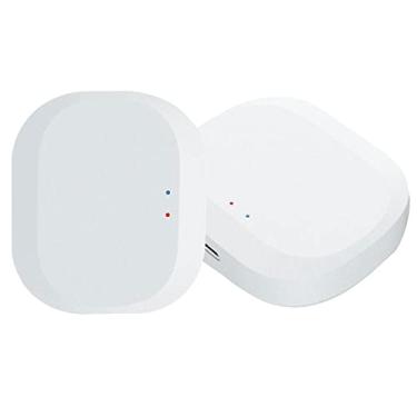 Imagem de Central ZigBee Wi-Fi AGL Home – Hub de Automação Inteligente – Controle por App, Controle Remoto 433,92 MHz e Comando de Voz – Rede 2.4 GHz