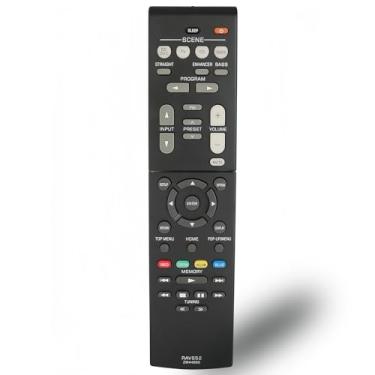 Imagem de Controle remoto de substituição RAV552 compatível com receptor AV Yamaha RAV549 RX-V379 RX-V479 RX-V579 RX-V381 RX-V383 RX-V385 HTR-3068