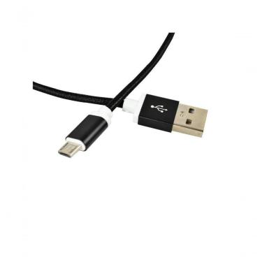 Imagem de Cabo Usb Evus Fast Charge Micro Usb 5p 1.0m C-058 Preto