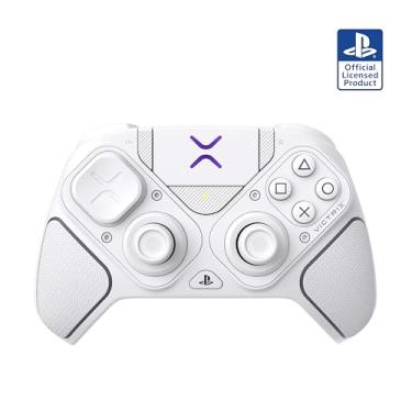 Imagem de Turtle Beach Victrix Pro BFG Reloaded Blanco Mando modular inalámbrico para PS5 y PS4. Con licencia oficial de PlayStation para jugadores competitivos y de esports