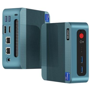 Imagem de Reatan Mini PC Gaming com Intel Core i9 12900H (14C/20T 5.0 GHz), 32GB DDR5 Dual Channel 1TB Pcie4.0 SSD, mini computador desktop de tela tripla com Thunderbolt 4, suporta 8K WiFi6 BT5.2