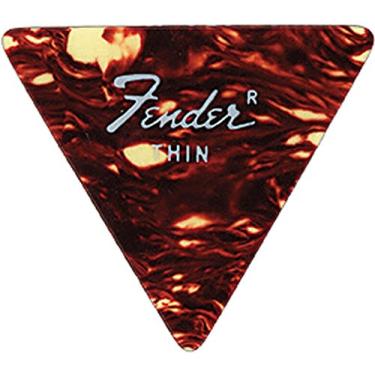 Imagem de Fender Palheta triangular em forma de 355, pacote com 72 - Fina
