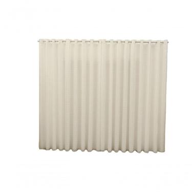 Imagem de Cortina 4,00x2,30 Sala Quarto Cozinha Voil Forro Blackout Cor:xadrez Bege