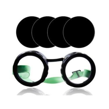 Imagem de Kit Óculos De Solda Maçariqueiro Carbografite + 4 Pares de Lente De Pr