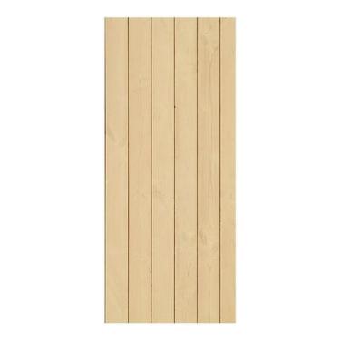 Imagem de Adesivo Decorativo de Porta - Ripas de Madeira - 2093cnpt - Allodi