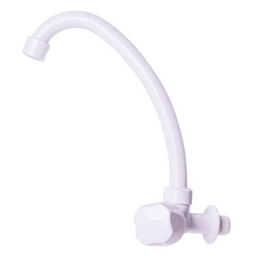 Imagem de Torneira Móvel Giratória de Parede Eco Civitt 4804 Branca