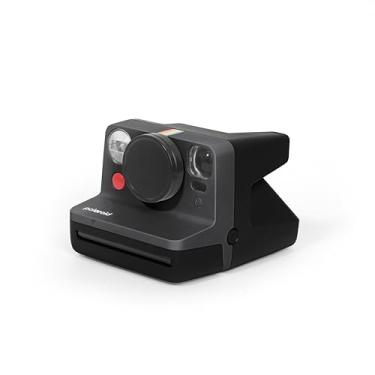 Imagem de MUZIRI KINOKOO Tampa de lente de liga de alumínio para Polaroid Now 3 Gen/Now + 2/3 Gen Camera, Now 3rd/Now Plus 2nd/3rd Generation Camera Lens Cover in Cushion Sponge Flocagem Layer Inside - Preto