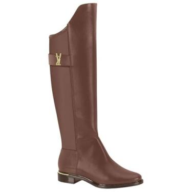 Imagem de Bota Feminina Cano Longo Montaria Café Vizzano 3077.117