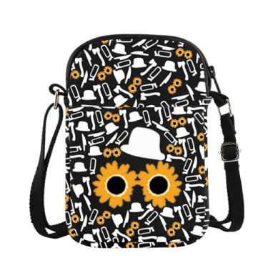 Imagem de XYANFA Bolsa transversal de palhaço presente de filmes de terror presente para amantes de filmes de palhaço presente temático de palhaço presente para mulheres bolsa de mão de palhaço, Art the Clown