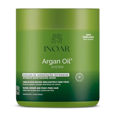 Imagem de Inoar, Argan Oil Máscara Capilar – Hidratação Profunda, Brilho e Maciez com Óleo de Argan para Cabelos Secos ou Fragilizados - 500g