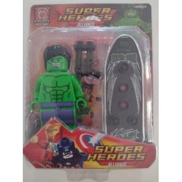 Imagem de Super Heróis Hulk Personagem Plástico - NEIDE BRINQUEDOS