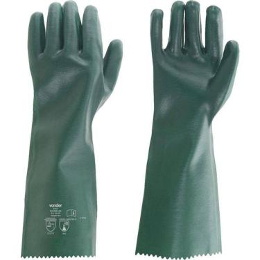 Imagem de Luva Pvc Lisa Com Forro 46cm Plv0046 Com 5 Pares Vonder