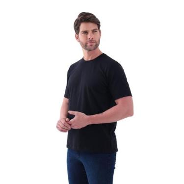 Imagem de Camiseta Masculina Premium 100% Algodão Fio Penteado 30.1 Gramatura 18