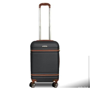 Imagem de Mala de Viagem de Bordo P/ 10kg em Abs com Rodinhas 360º Removíveis e Leve - Padrão Anac - Qualis