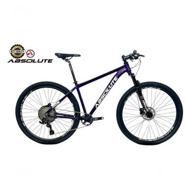 Imagem de Bicicleta Aro 29 Nero 5 Peças Inteira Absolute 12v Garfo Trava K7 11-52 Freio A Disco Hidráulico - Roxo Tam.13.8