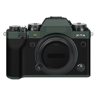 Imagem de Adesivo de capa de câmera X-T4 para FujiFilm X-T4, película protetora, antiarranhões, decoração XT4 (verde fosco)
